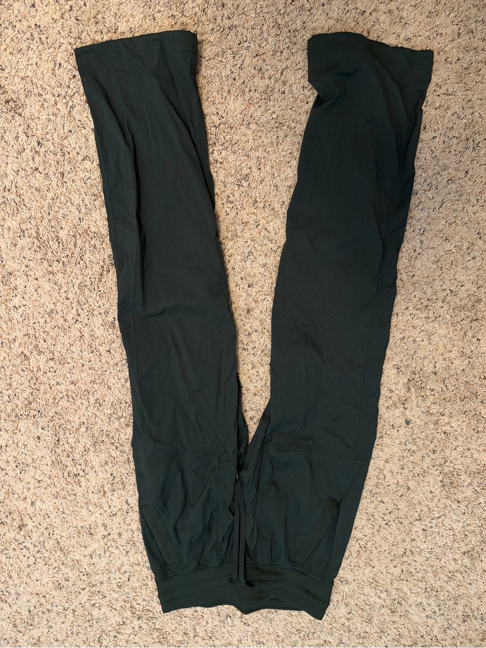 lululemon athletica Dark Green Dance Studio Pants